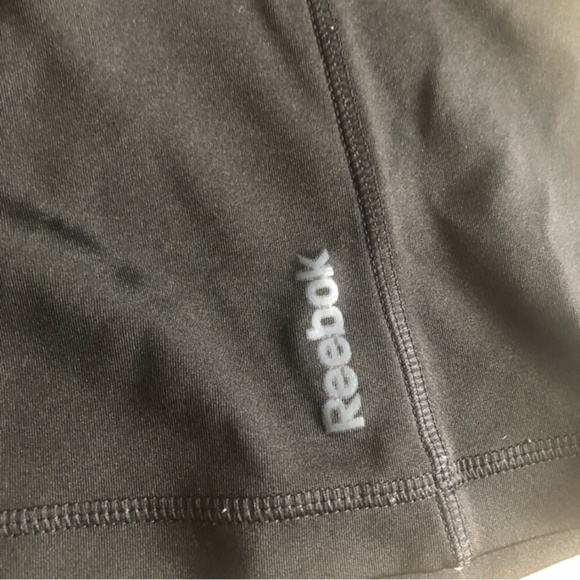 Mini Black & Grey Reebok Athletic Shorts - Picture 2 of 5